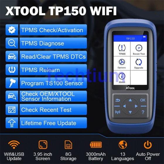 XTOOL TP150  TPMS Tools